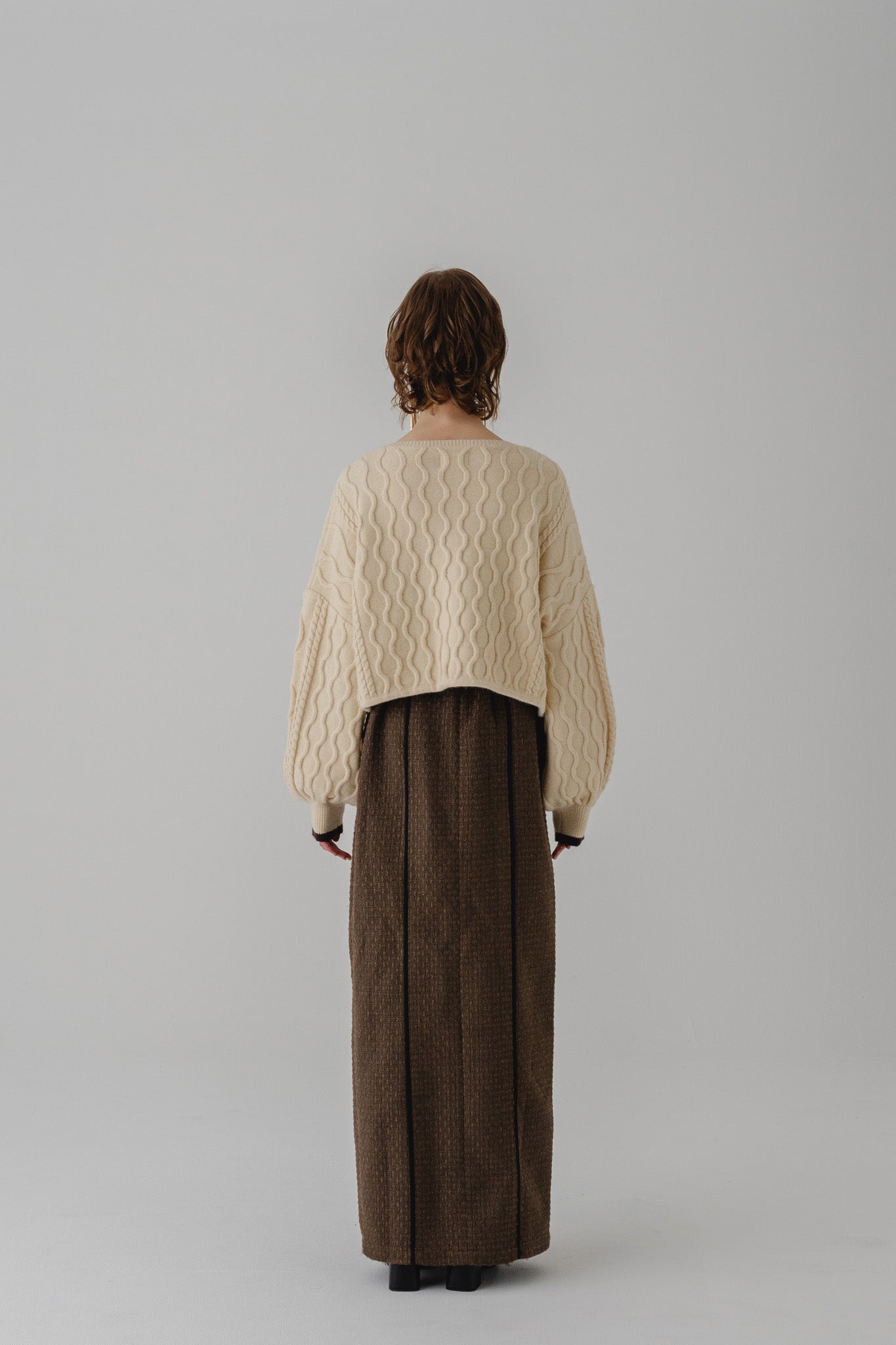 トップス EAPHI CABLE KNIT CARDIGAN CABLE KNIT CARDIGAN