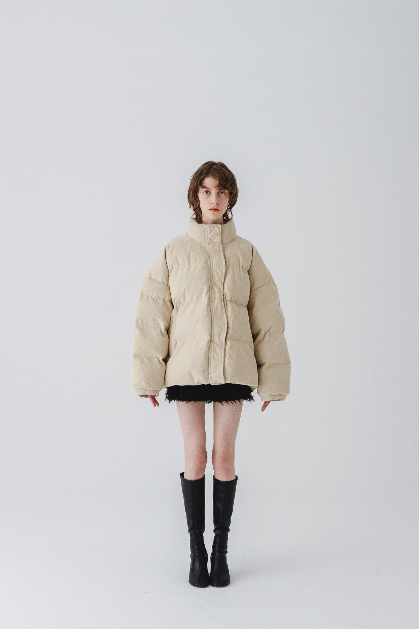 CORDUROY PUFFY JACKET CORDUROY PUFFY JACKET