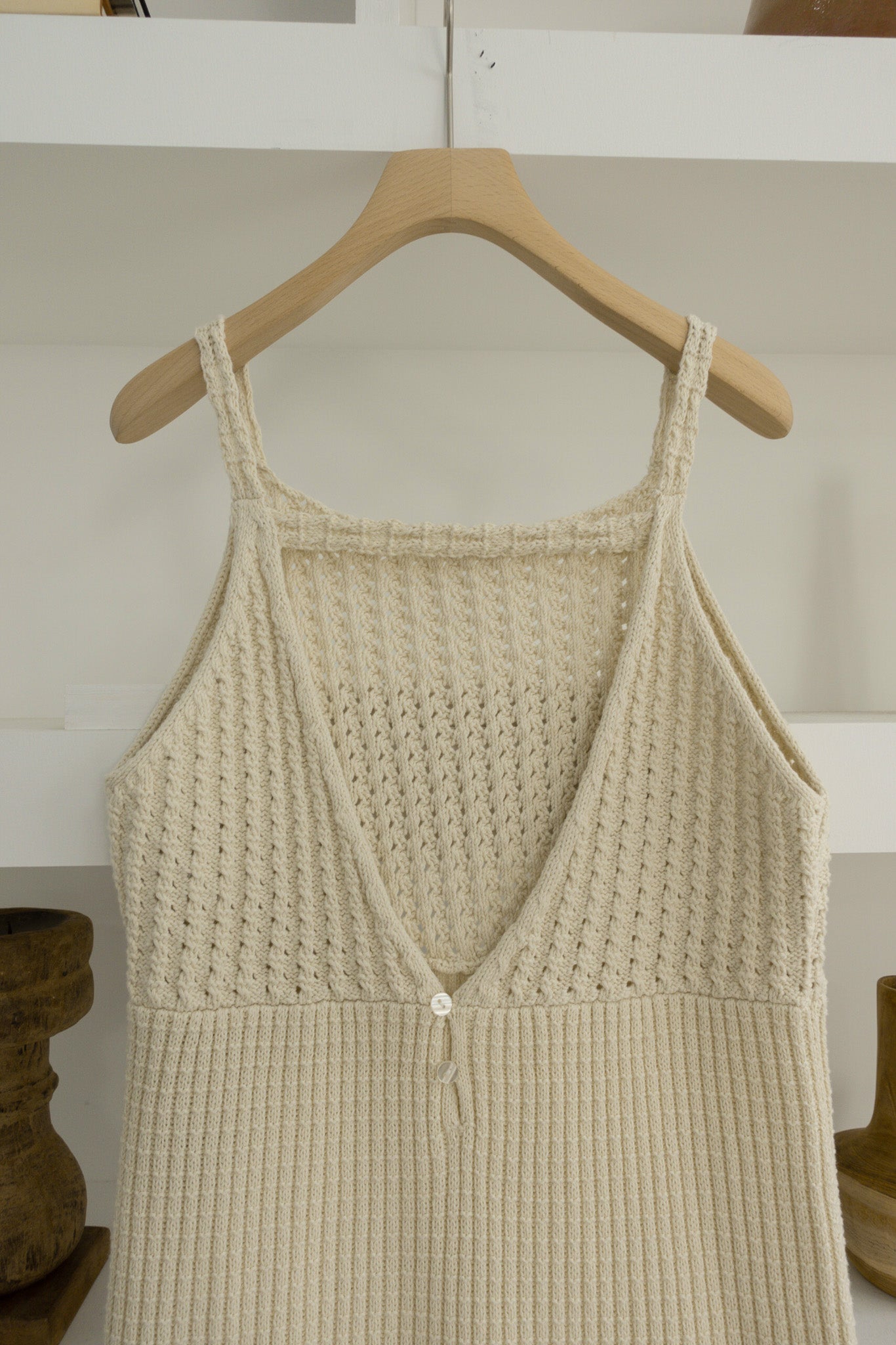 eaphi crochet knit one piece - ロングワンピース