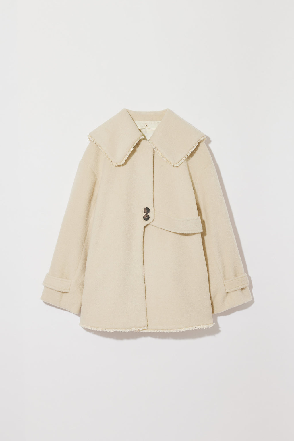 BIG COLLAR HALF JACKET