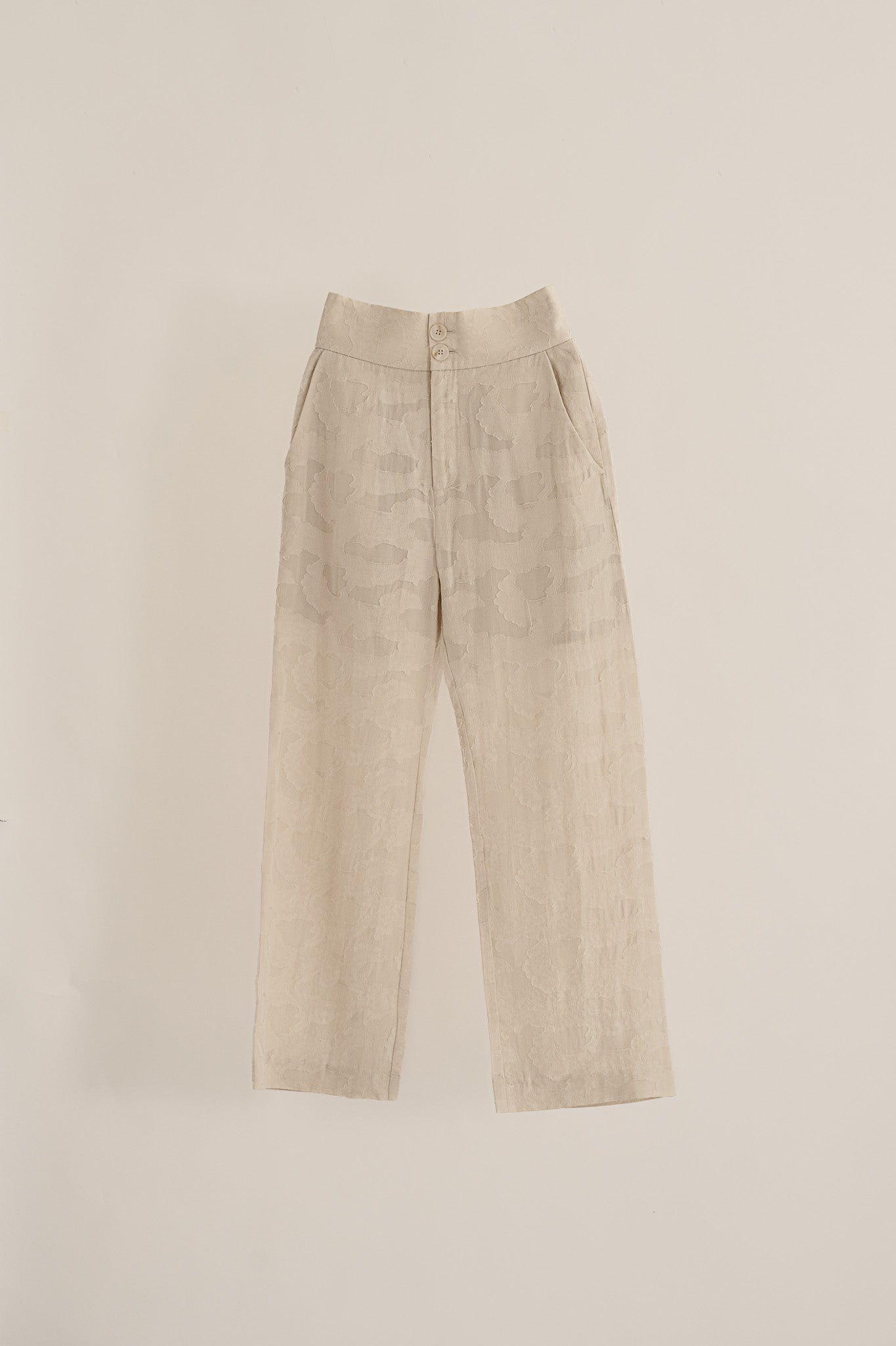 botanical jacquard classy pants – Eaphi