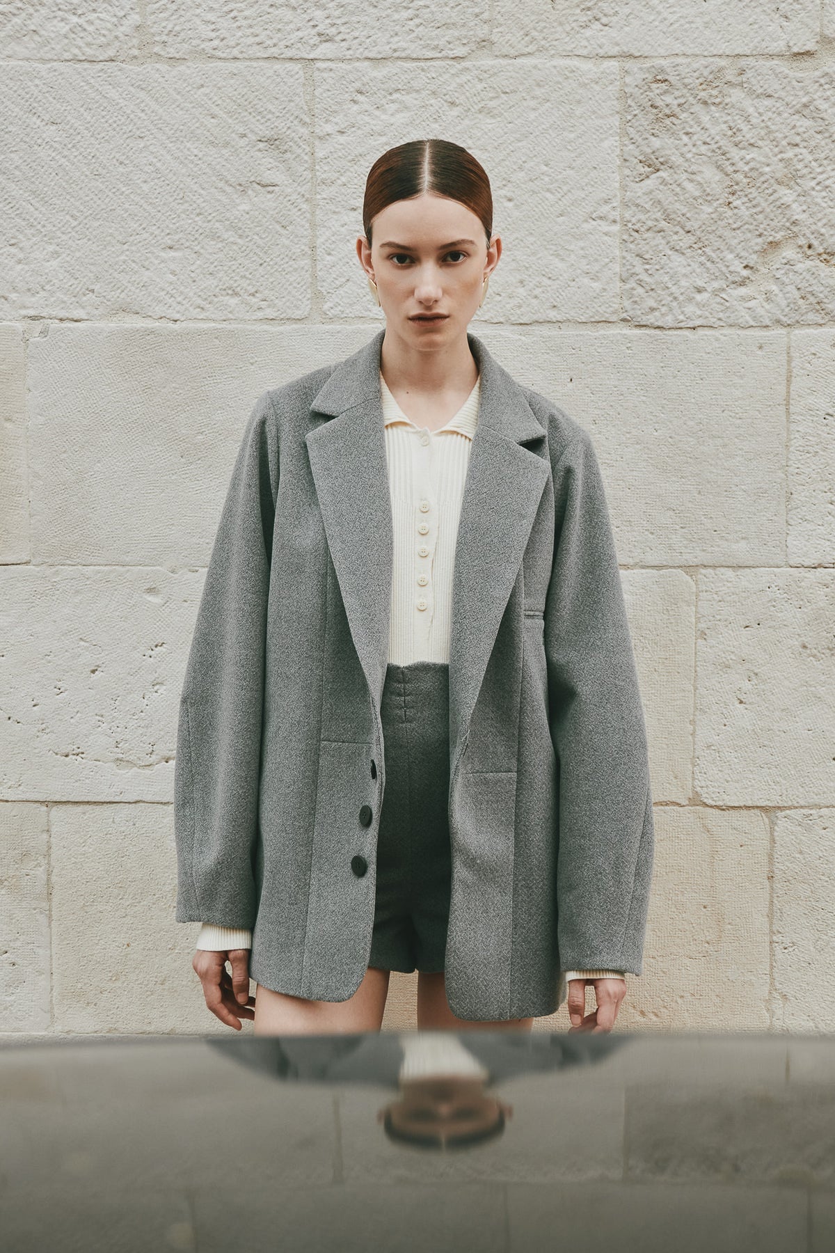 eaphi ジャケット CLASSIC WOOL WAVE JACKET