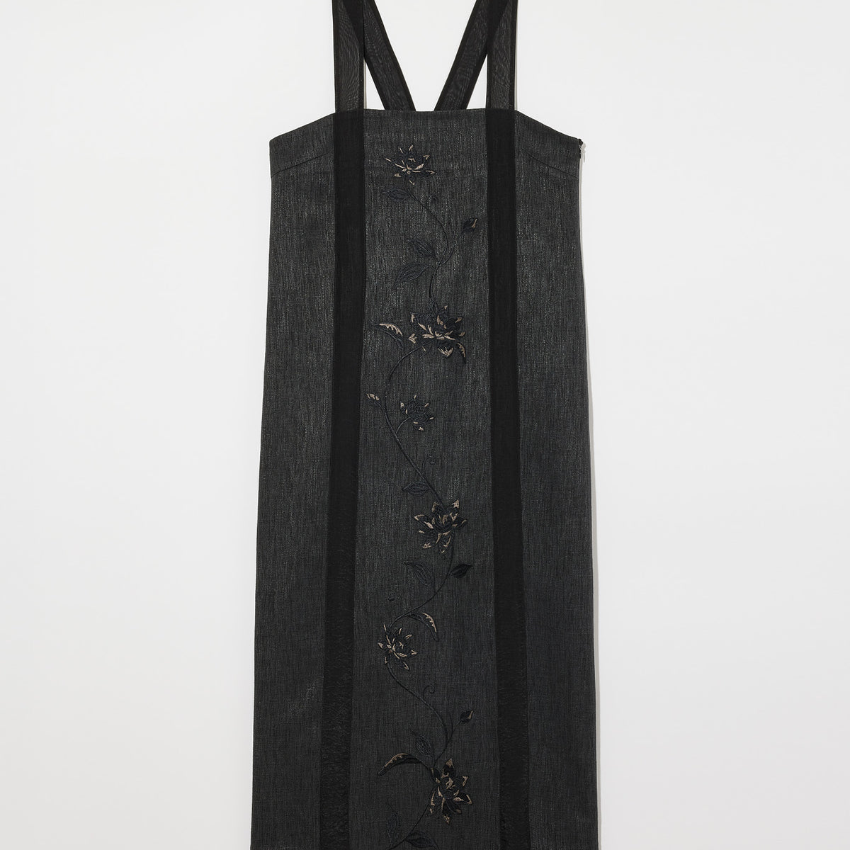 LOTUS EMBROIDERY LINEN ONEPIECE【POPUP先行】