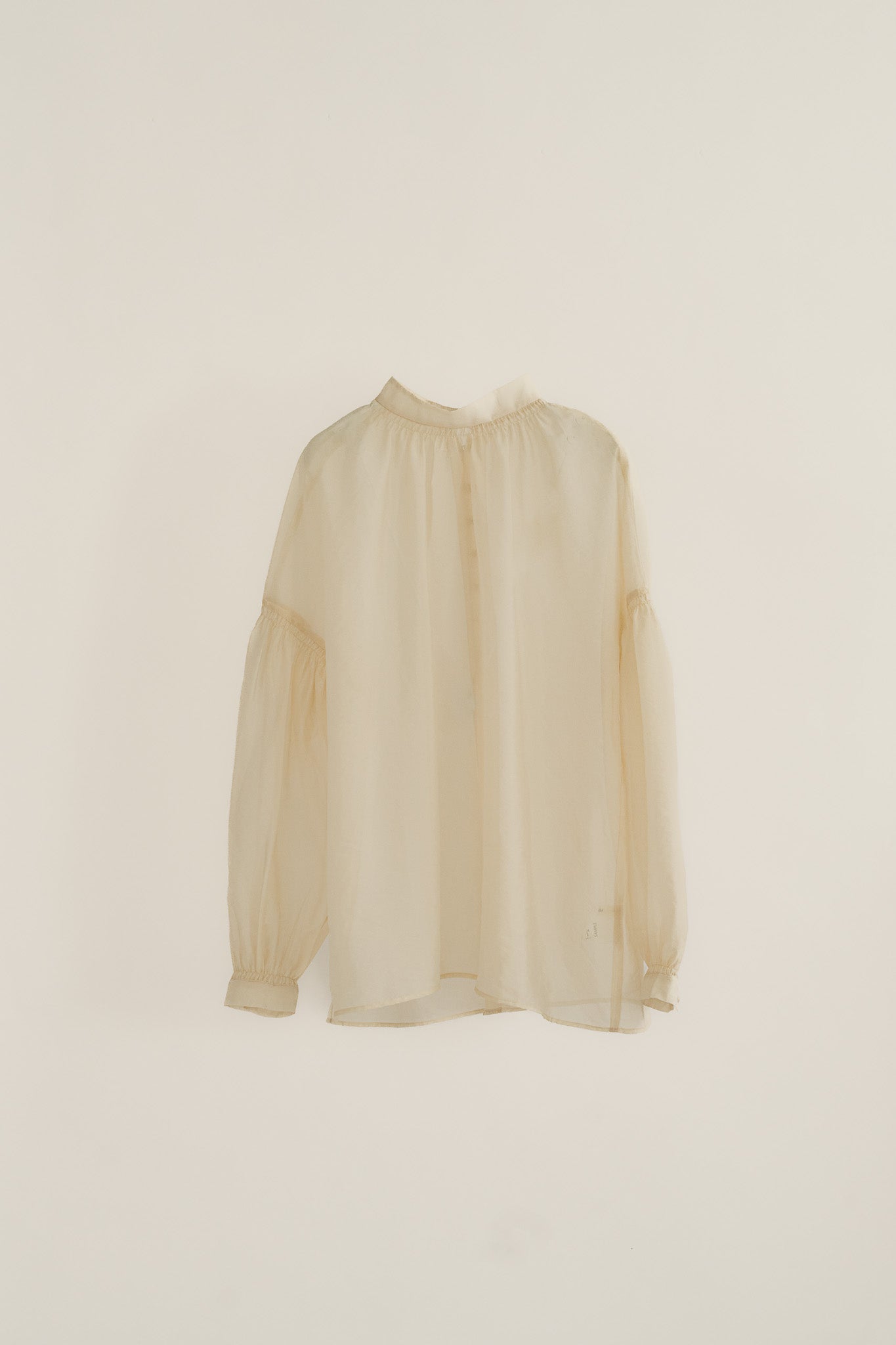 organdy volume sleeve blouse – Eaphi