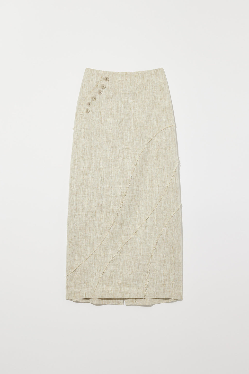 WAVE LINE MAXI SKIRT 