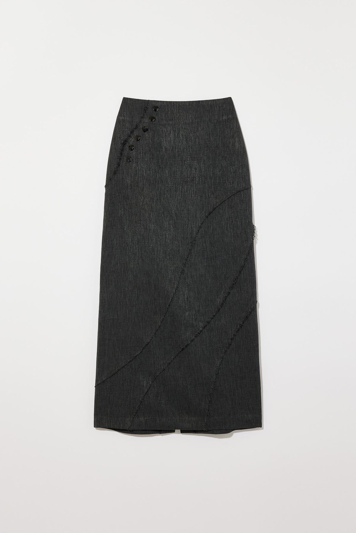 WAVE LINE MAXI SKIRT 