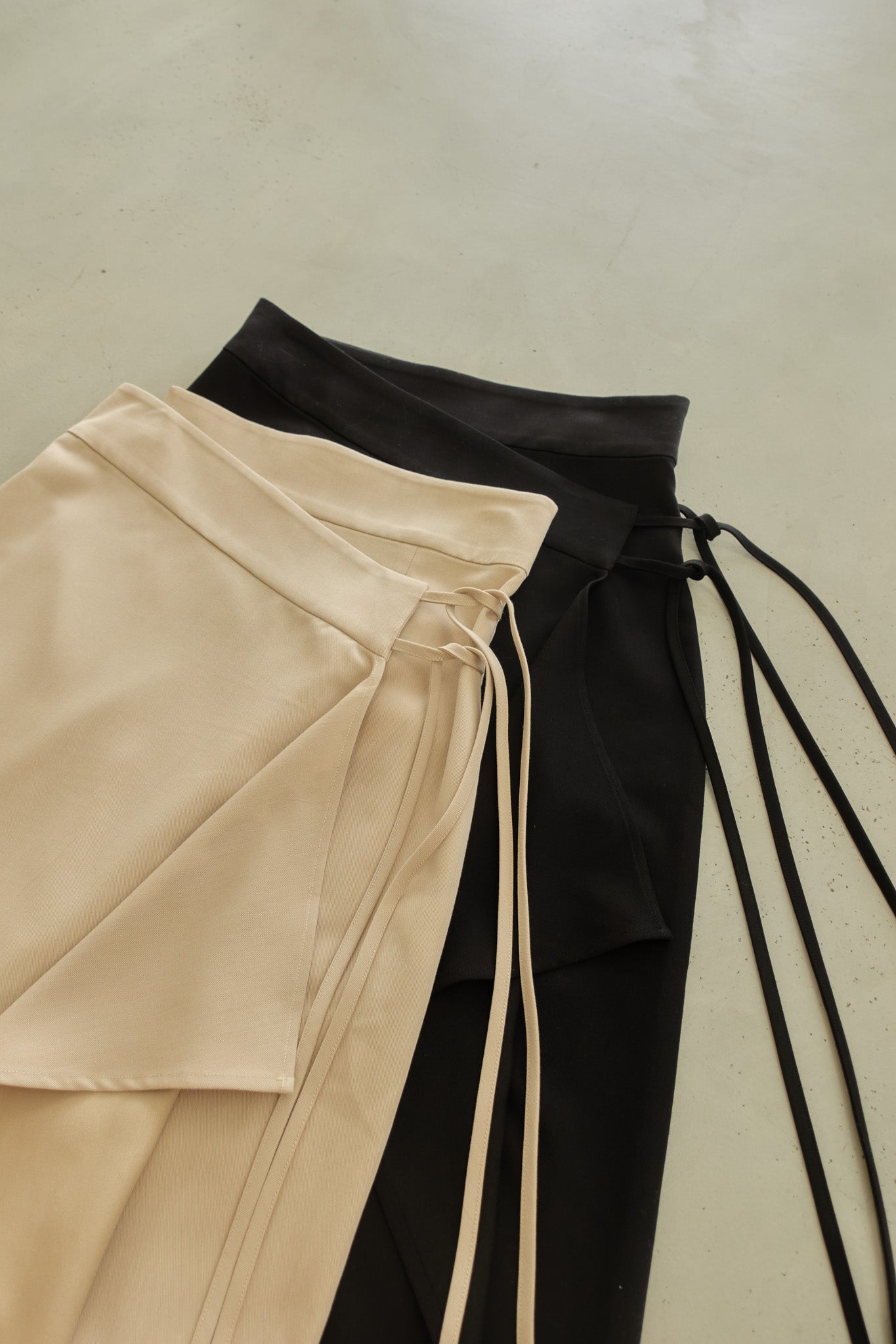 23SS】asymmetry drape skirt – Eaphi