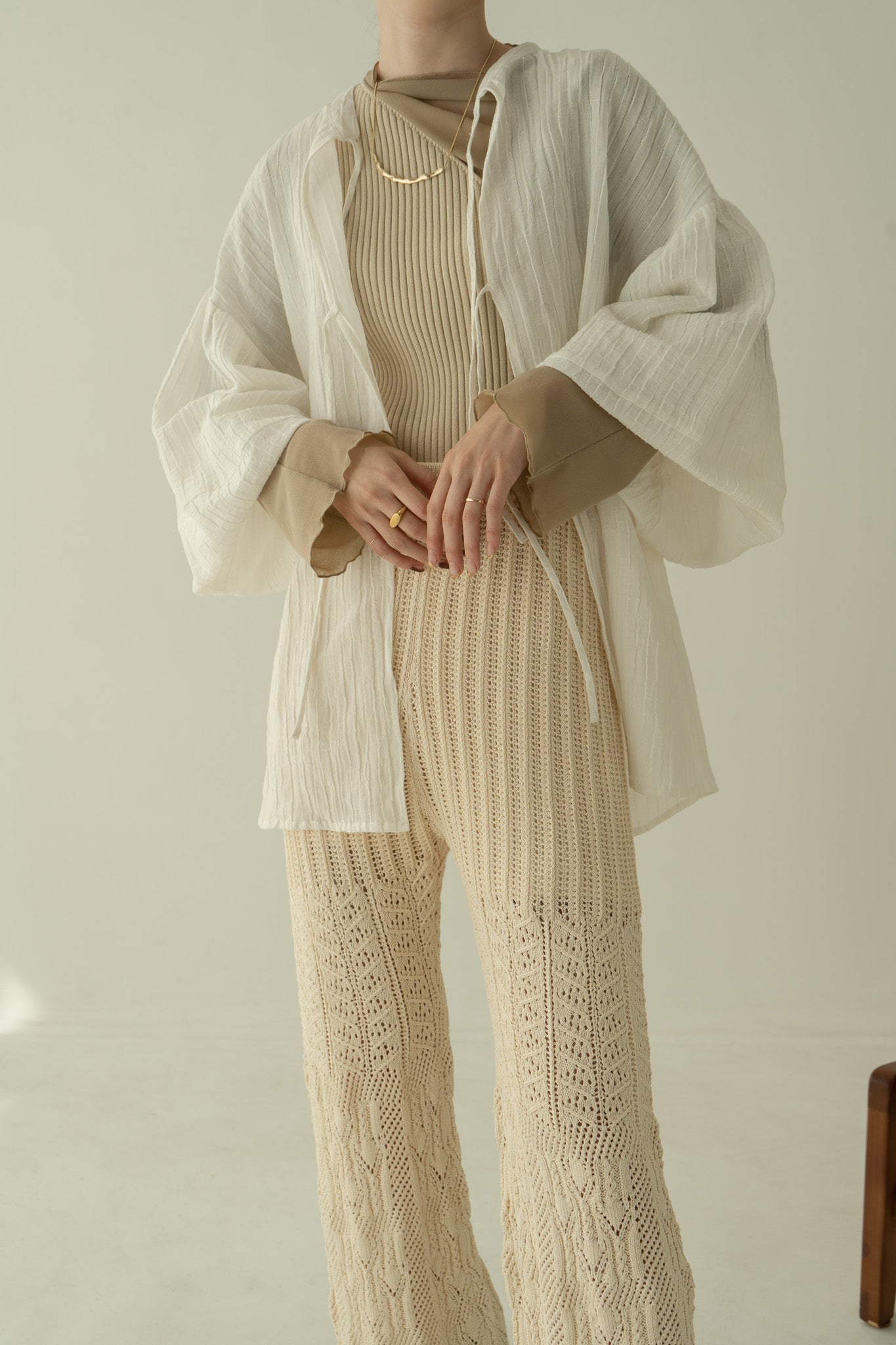 eaphi crochet knit pants 通信販売 - その他